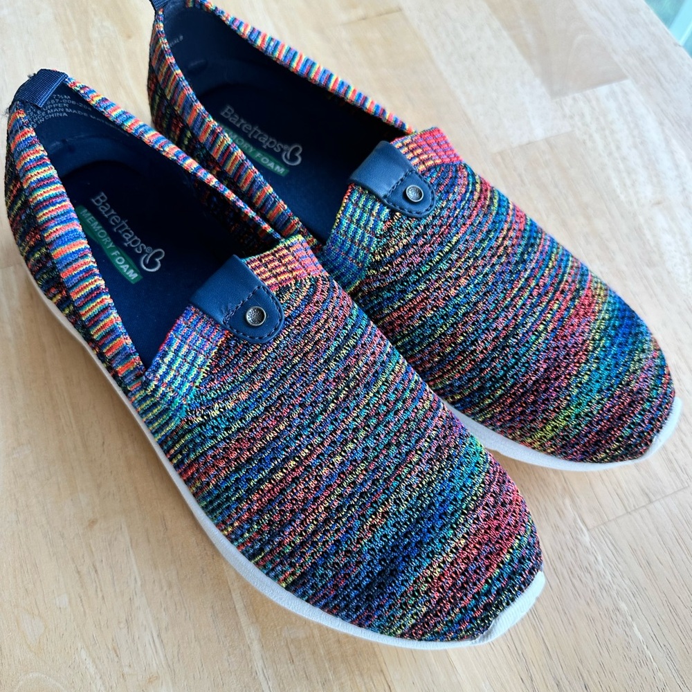BareTraps Multicolor Knit Women's Flats